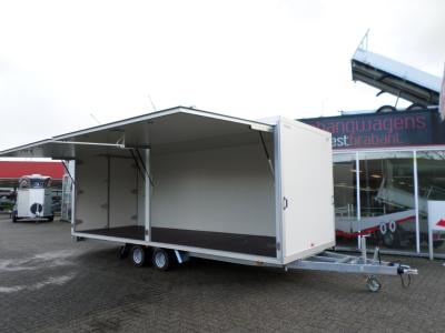 Proline sandwich Gesloten aanhangwagen tandemas 606x244x190cm 3000kg